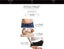 Tablet Screenshot of fertilemind.com.au